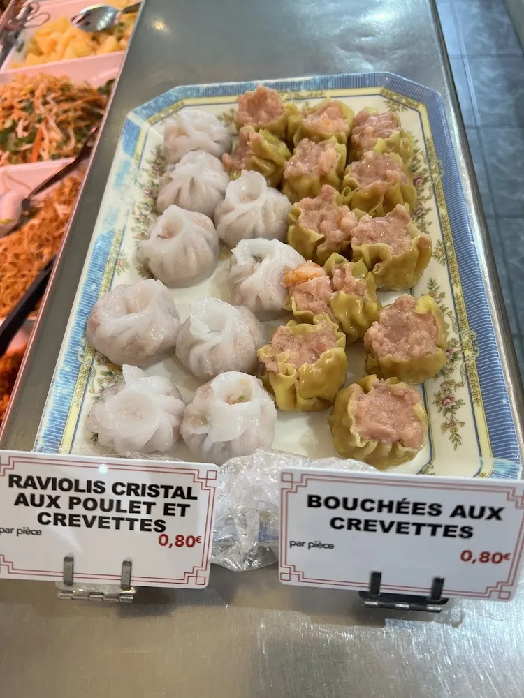 Ravioli Cristal Poulet Et Crevettes Bouchée Au Crevettes